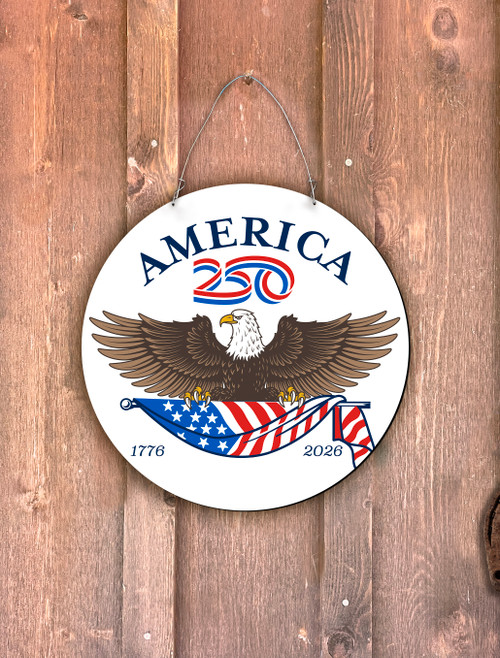 America250™ Eagle Door Hanger
