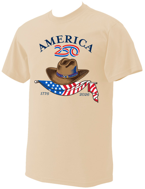 America250™ Cowboy Hat T-Shirt
