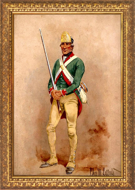 Butler's Rangers Framed Canvas