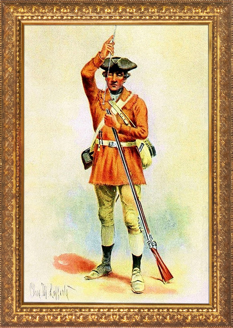 1st GA Continental Framed Canvas