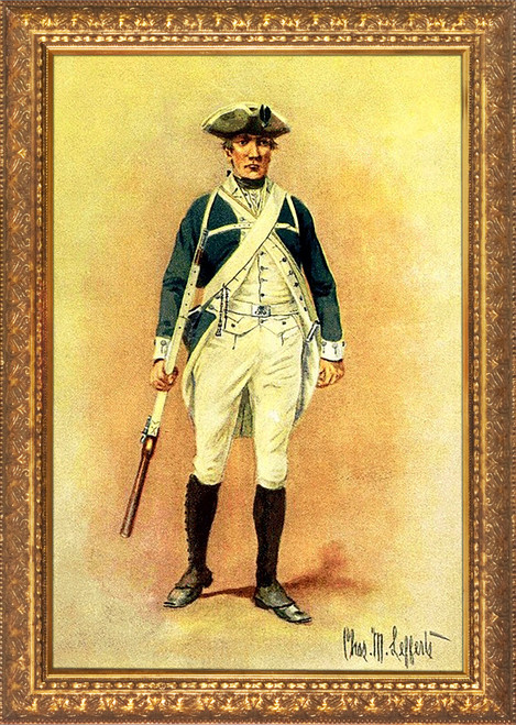 Johnson's Royal Regiment of New York Framed Canvas