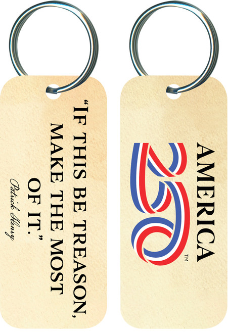 "If This Be Treason" Keychain