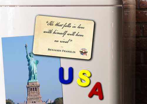 "He That Falls" America250™ Magnet Standard