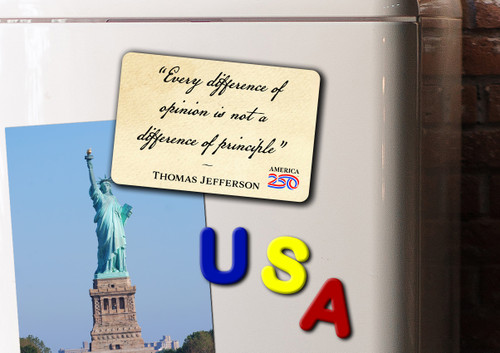 "Every Difference of Opinions" America250™ Magnet Standard