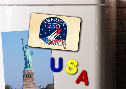 America250™ Rocket Magnet Standard