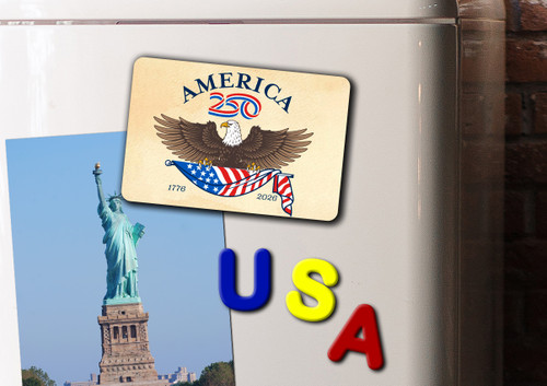 America250™ Eagle Magnet Standard