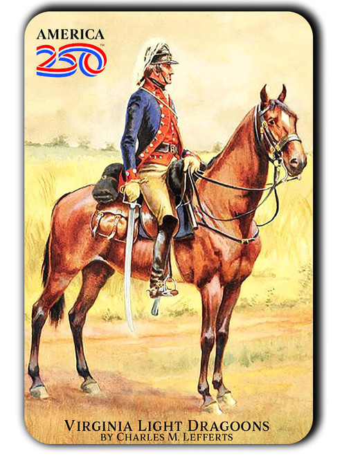 Virginia Light Dragoons America250™ Magnet Standard