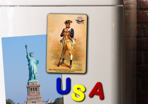 2nd MD Continental Infantry America250™ Magnet Standard