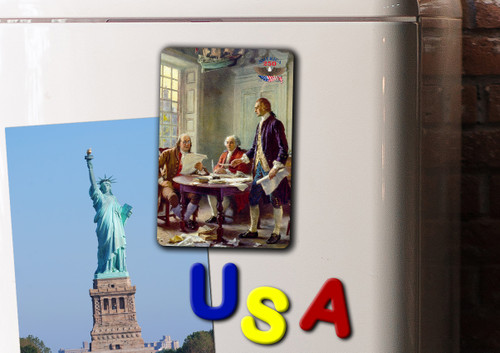 Writing of the Declaration America250™ Magnet Standard
