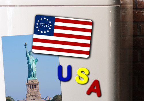 1776 American Flag America250™ Magnet Standard