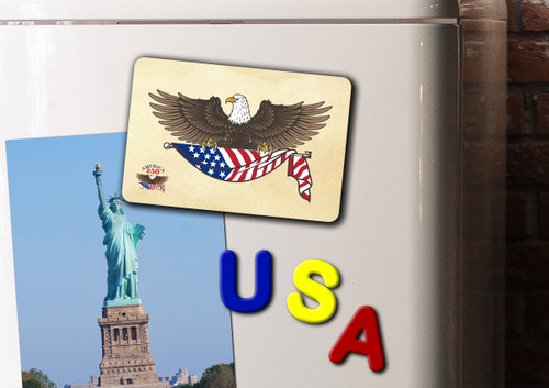 Eagle and Flag America250™ Magnet Standard