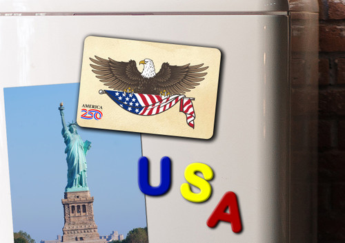 Eagle and Flag America250™ Magnet Standard
