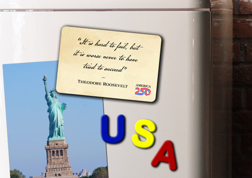 "It is Hard" America250™ Magnet Standard