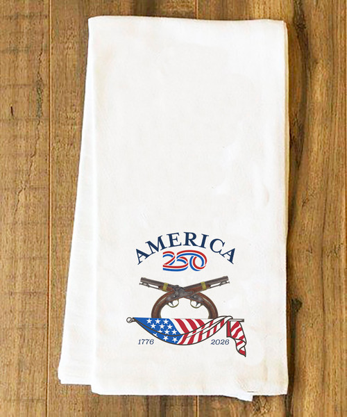 America250™ Pistols Tea Towel