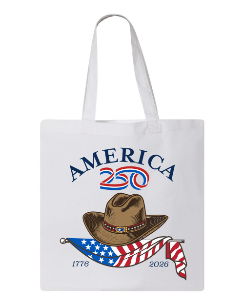 America250™ Cowboy Hat Tote Bag