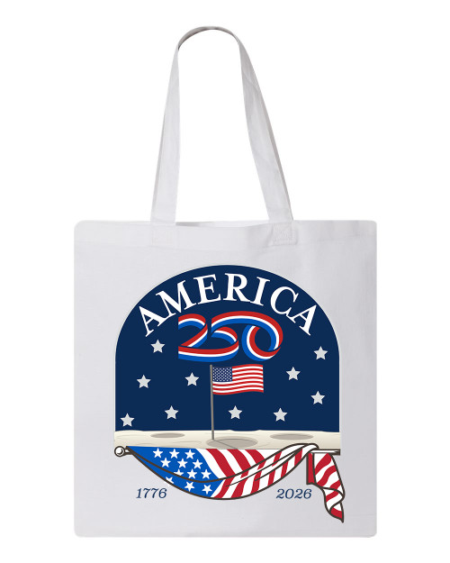 America250™ Moon Landing Tote Bag