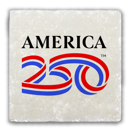 America250™ Tumbled Stone Coaster 2