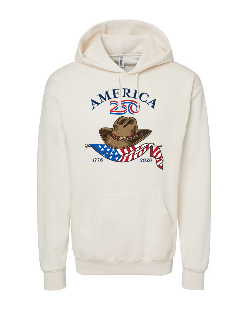 America250™ Cowboy Hat Hoodie