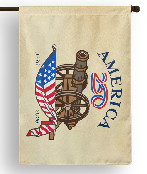 America250™ Cannon House Flag