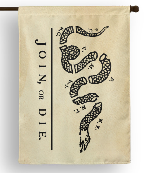 "Join, or Die" House Flag