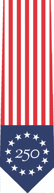 American 250 Flag Tie