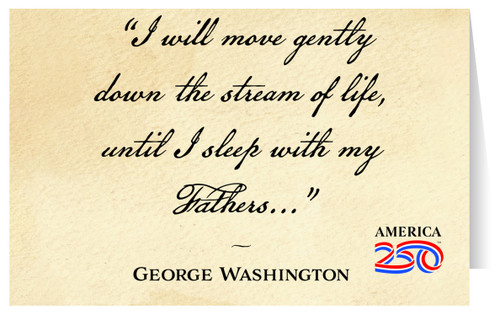 "I Will Move Gently" Note Card