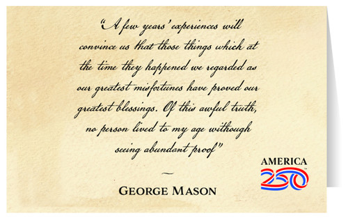 "Our Greatest Blessings" Note Card