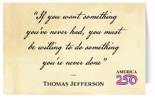 "If You Want Something"  Note Card