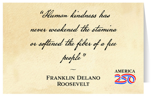 "Human Kindness" Note Card