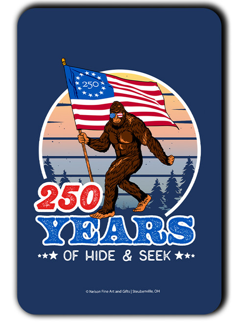 American Bigfoot Magnet