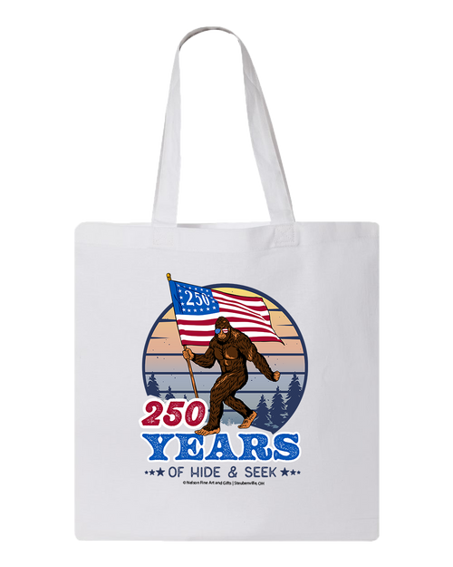 American Bigfoot Tote Bag