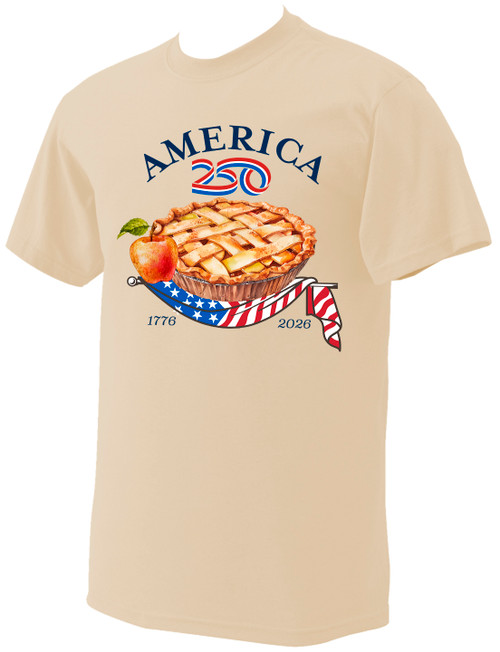 America250™ Apple Pie Landing T-Shirt