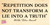 Franklin Delano Roosevelt Quote "Repetition" Bumper Sticker