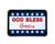 "God Bless America" Iron-On Rectangle Patch