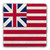 Grand Union Flag Tumbled Stone Coaster