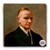 Calvin Coolidge Tumbled Stone Coaster