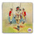 Soldiers in Field & Parade Dress Tumbled Stone Coaster