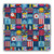 Patriotic Pattern Tumbled Stone Coaster