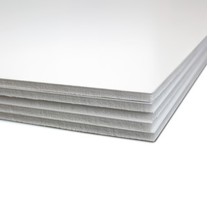 9 x 12 (3/16") White Foam Board - Pack of 5