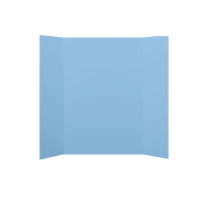 36 x 48 Sky Blue Foam Project Board Pack of 24  