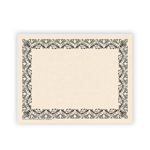 Art Deco Black Border Paper - 50 Pack