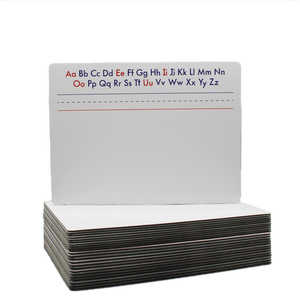 9 x 12  Two Sided Alphabet Magnetic Dry Erase Board Class Pack of 24
