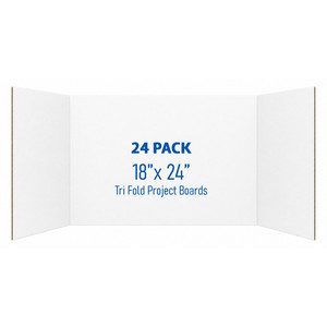18 x 48 1 Ply White Project Board Pack of 24 