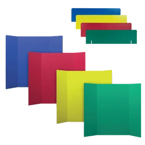 36 x 48 1 Ply Primary Color Assortment Project Board and Header Assortment Pack of 24 