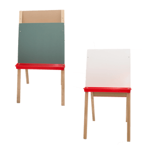 Adjustable Double Easel - Green Chalk/White Markerboard