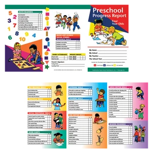 Preschool Progress Report (4 year olds) - 10 Pack