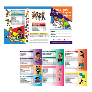 Preschool Progress Report (4 and 5 year olds) - 10 Pack