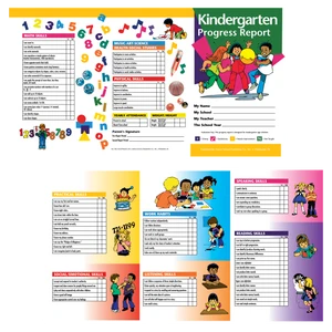 Kindergarten Progress Report - 10 Pack