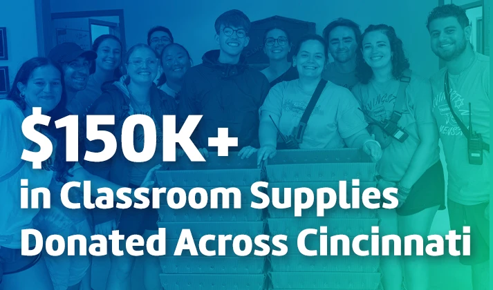 Flipside Products Donates More Than $150,000 in Classroom Supplies to Cincinnati-Area Schools and Organizations
