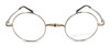 John Lennon Wheels Eyeglass Frames - Silver Gold